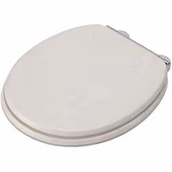 Croydex WL605122H Flexi-Fix Toilet Seat, White Oak Effect, Universal Fitting