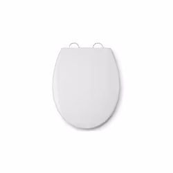 Croydex Lomond Stick 'n' Lock Soft Close Family Toilet Seat White - WL112222H