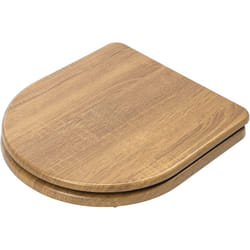 Croydex WL610286H Levico Toilet Seat, Teat Effect