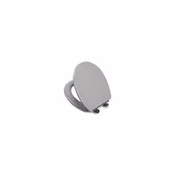 Lugano Grey Flexi-Fix Always Fits Moulded Wood Toilet Seat, Soft Close, Quick Release for Easy Cleaning - Additional view 6