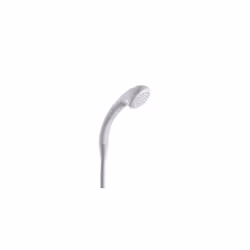 Push-Fit Shampoo Spray: Shower Attachment for Bath Taps, with Flexible Shower Hose, with Easy-Clean Plate, 3/4" and 1/2" Connectors, Comfortable