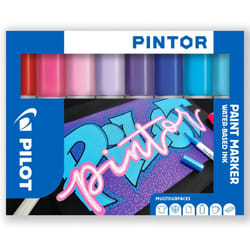 Pilot Pintor Permanent Marker Pens Medium - 8 Pack - Berry
