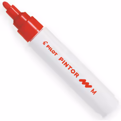 Pilot Pintor Permanent Marker Pens Medium - 8 Pack - Berry