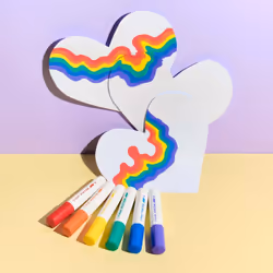 Pilot Pintor Permanent Marker Pens Medium - 8 Pack - Rainbow