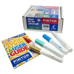 Pilot Pintor Medium Tip Paint Markers Classpack Assorted (Pack 24) - 5