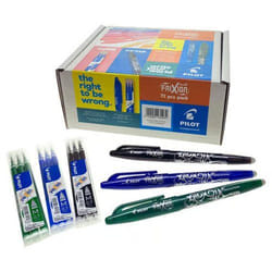 Pilot Frixion Ball Medium Tip Pens Classpack Assorted (Pack 72) - 5012