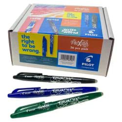 Pilot Frixion Ball Medium Tip Pens Classpack Assorted (Pack 36) - 5012