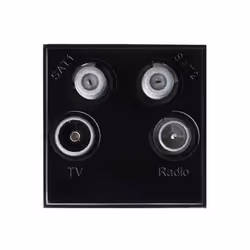 ANTIFERENCE - TV, Radio & Twin Satellite Module Black