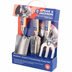 Spear & Jackson Neverbend Stainless Hand Tool Gift Set
