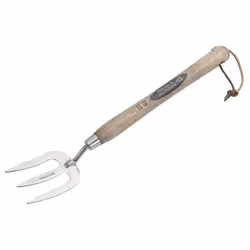 Spear & Jackson 5110WF Traditional Stainless Steel, Long Handled Weed Fork, 12-inch