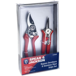 Spear & Jackson Secateurs and Snips Set - Ideal for Pruning & Cutting, Twin Set