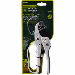 6258KEW Kew Gardens Compact Ratchet Anvil Secateurs - Silver