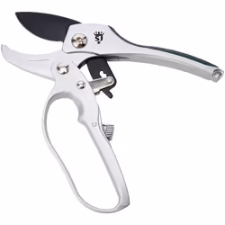 6258KEW Kew Gardens Compact Ratchet Anvil Secateurs - Silver