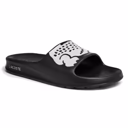 Lacoste Mens Croco 2.0 0721 2 CMA Synthetic Crocodile Flip Flops - UK 7, Black/White