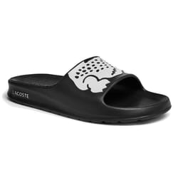 Lacoste Mens Croco 2.0 0721 2 CMA Synthetic Crocodile Flip Flops - UK 7, Black/White