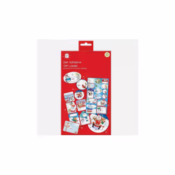 Christmas Self Adhesive Label Gift Tags 48 Pack