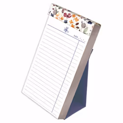 Wild Bloom Watercolour Floral To Do List Pad With Tear Off Sheets