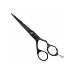6-Inch Jaguar Hairdressing Scissor Sharp Offset Barbers Hair Scissors - Black