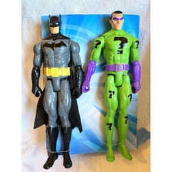 D Batman and Riddler Set of 2 action figures- dolls - Without box