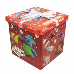 Disney Toy Story 4 Christmas Eve Gift Box 28cm With Detachable Lid Woody Buzz