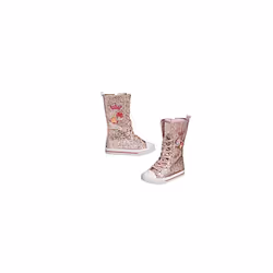 Princess Glitter Boots Trainers UK Size 11 EU 29 For Girls Kids NEW