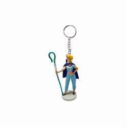 Toy Story 4 Bo Peep Blue Key Ring Keychain Figure 3 Woody Friend Charm