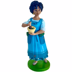 Encanto Julieta Madrigal PVC Cake Topper Figure
