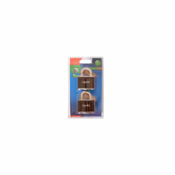 Squire 35T Stronglock Card Padlocks 38mm Open Shackle Keyed Pack of 2