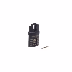 Squire CP50CS 50mm Closed Shackle Combination Padlock 4 Wheel Recodable