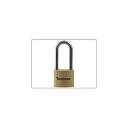 DEFENDER DEFBP4LS Brass Padlock Long Shackle 40mm