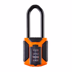 Squire Heavy Duty Combination Padlock | Long Shackle | CP50ATLO/2.5 | All Terrain Weatherproof Padlock | Indoor/Outdoor | Cor ...