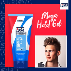 VO5 Mega Hold Styling Extra Strong Gel 200ml - Additional view 5
