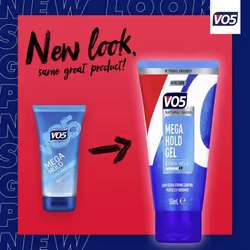 VO5 Mega Hold 24hr Extra Control Travel-Friendly Styling Gel 50ml - 4 Pack - Additional view 6