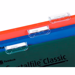 Rexel Crystalfile Crystal Tab Clear (50) - Additional view 4