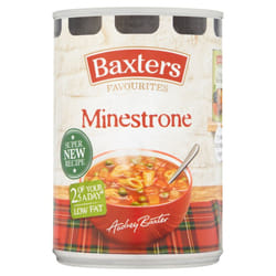 Baxters Favourites Minestrone Soup 400g (Pack of 12)