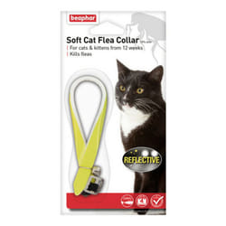 Beaphar Soft Cat Flea Collar - Reflective, Velvet and Sparkle - Reflective, 1 Pack