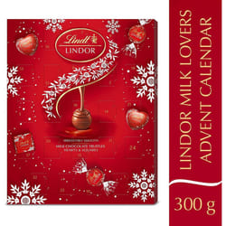 Lindt Lindor Milk Chocolate Advent Calendar, 300g