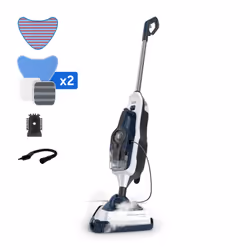 VAX CDST-SFXT, Steam mop, 0.26 L, Navy, White, Buttons, 8 m, 260 ml