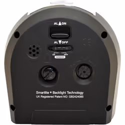 Acctim SWEEPER SILVER ALARM clock