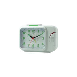 Acctim Sonnet Bell Alarm Clock White [12612]