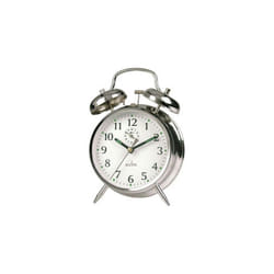 Acctim Saxon Bell Alarm Clock Chrome [12627]