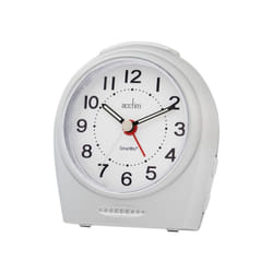 Acctim Astoria Smartlight Silent Sweep Alarm Silver [14937]