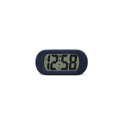 Acctim Silicone Digital Alarm Clock Smartlite? Crescendo Alarm Easy Read Jumbo Display Silicone Case Dark Blue