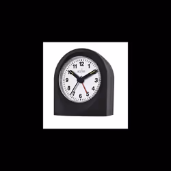 Acctim Palma Black Back Light, Snooze Alarm Clock 15068