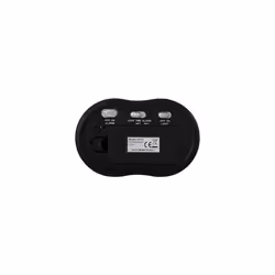 Acctim 15113 Vierra Alarm Clock, Black, Silicone, One Size