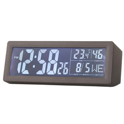 Acctim Karminski Digital Multi Function Alarm Clock in Grey