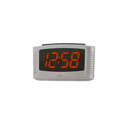Acctim Vina USB Digital White Alarm Clock 16407