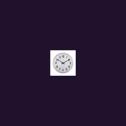 Acctim Orion Silent Wall Clock