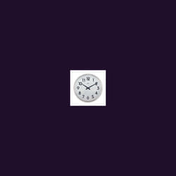Acctim Orion Silent Wall Clock