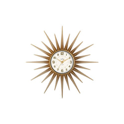 Acctim Stella Wall Clock Sprayed Gold